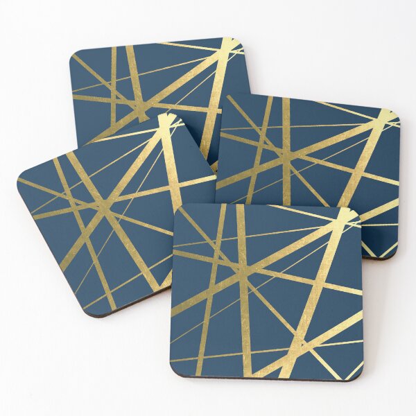 Item preview, Navy and Gold Luxe designed and sold by UrbanEpiphany.