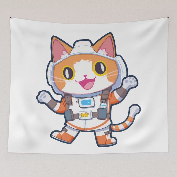 Item preview, Astronaut Cat_Cartoon designed and sold by LynnePham.