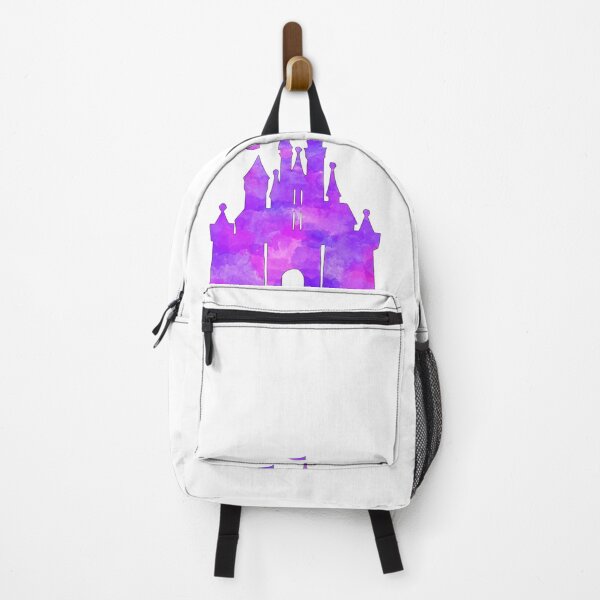 Item preview, Watercolour pink and purple castle designed and sold by HenrietteTillm.