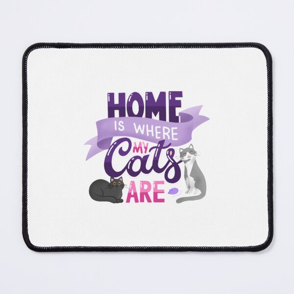 Item preview, Home Is where My Cats are  designed and sold by ashashreeViolet.