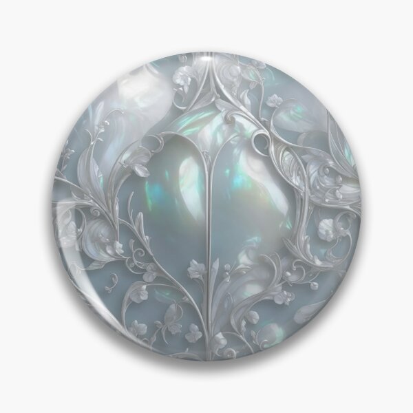 Item preview, Ornate fantasy mother of pearl illustration designed and sold by ArtyBuys.