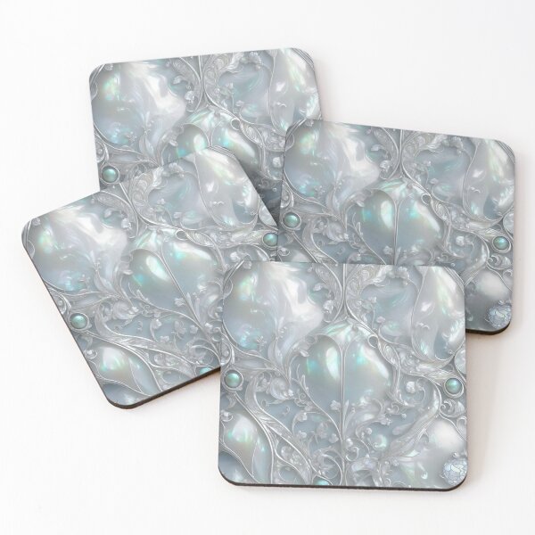 Item preview, Ornate fantasy mother of pearl illustration designed and sold by ArtyBuys.
