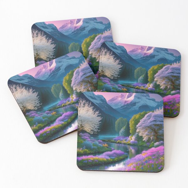 Item preview, Mysterious elven forest with a calm river designed and sold by EG Creativity Art.