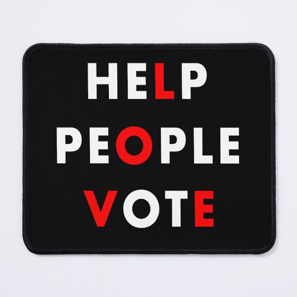 Item preview, Help People Love and Vote in America designed and sold by electrovista.