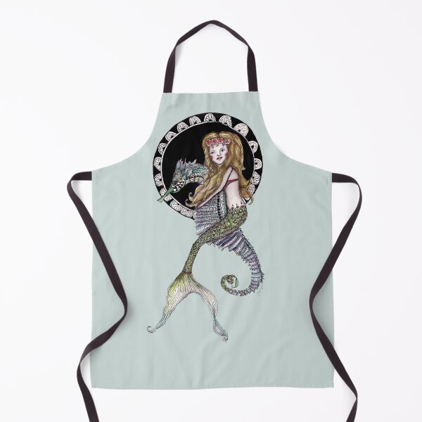Item preview, Mermaid on seahorse designed and sold by Jenny Wood.