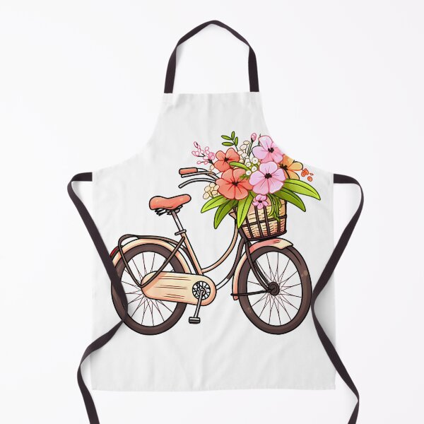 Item preview, Go Analog Retro Nostalgia of Vintage Bike Full of Flower designed and sold by Pannyyy.