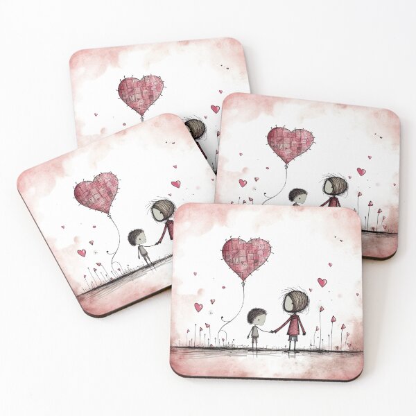 Item preview, Stickfigure love - big sister and baby brother designed and sold by miss-keysmash.