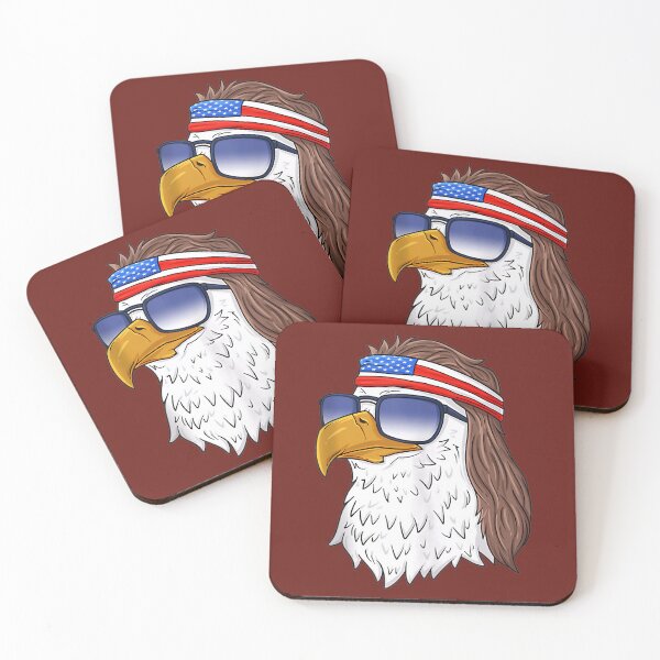 Item preview, American Bald Eagle Mullet 4th Of July   	 designed and sold by qbdzcfwrtxc67.