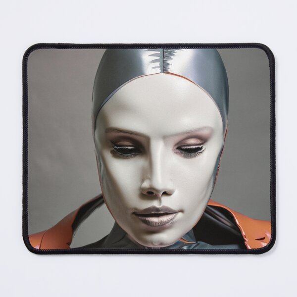Item preview, White makeup woman portrait designed and sold by jsebouvi.