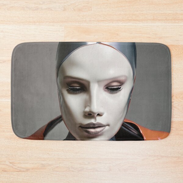 Item preview, White makeup woman portrait designed and sold by jsebouvi.
