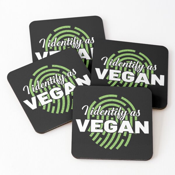 Item preview, I Identify As Vegan designed and sold by bettercolors.