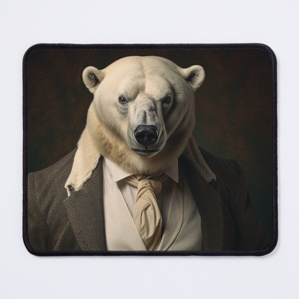 Item preview, Arctic Elegance: The Dapper Polar Bear in Formal Attire! designed and sold by calharborne.