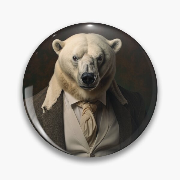Item preview, Arctic Elegance: The Dapper Polar Bear in Formal Attire! designed and sold by calharborne.