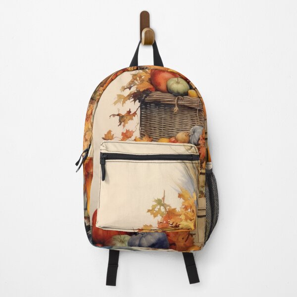 Item preview, Thanksgiving still life with fruit, pumpkin, grain and bird designed and sold by Pflugart.