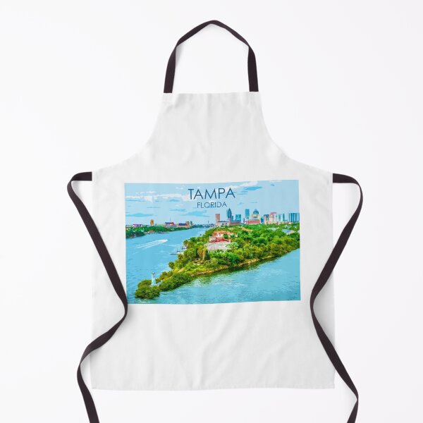 Item preview, Tampa, Florida, USA, Print designed and sold by summattodraw.