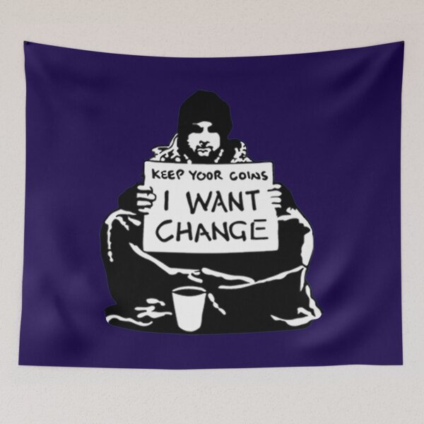 Item preview, Banksy Keep Your Coins	 designed and sold by rduydmyxtqv81.