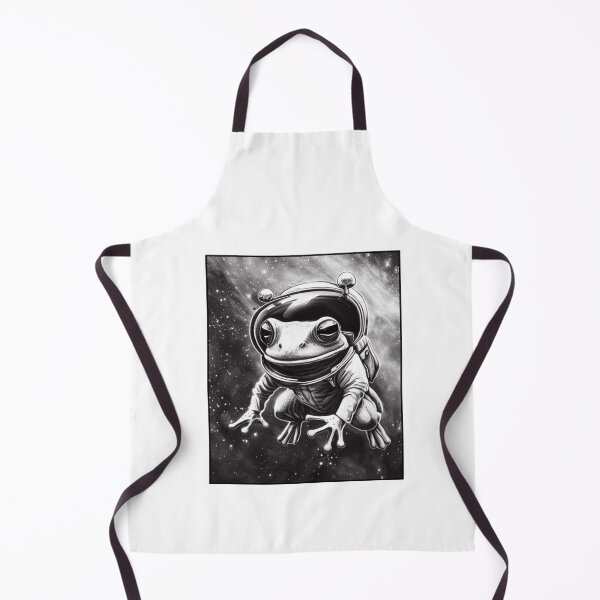 Item preview, Little astronaut frog in space designed and sold by GroundhogMs.