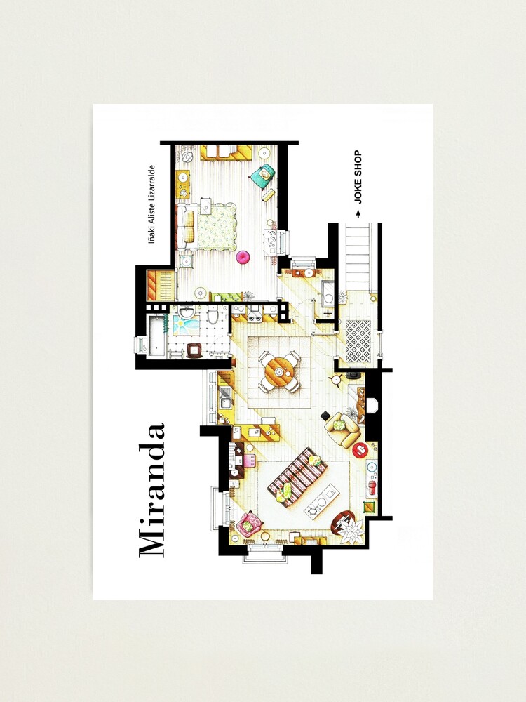 Barney Stinson's apartment Photographic Print by Iñaki Aliste Lizarralde