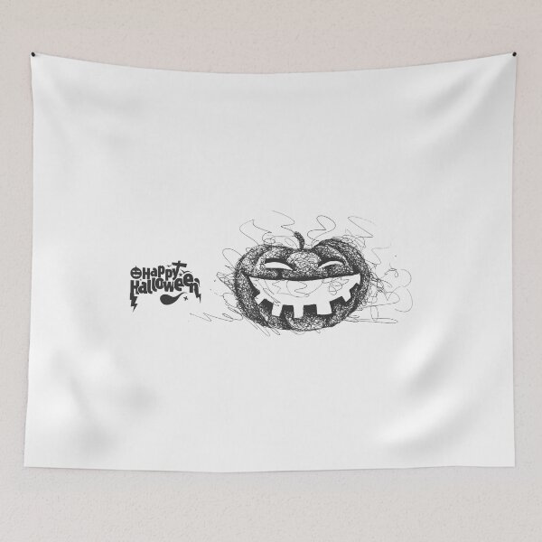 Item preview, pumpkin with a sinister smile designed and sold by quanlh.