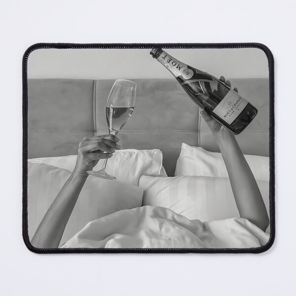 Item preview, Woman Drinking Wine in Bed designed and sold by jouhednant.