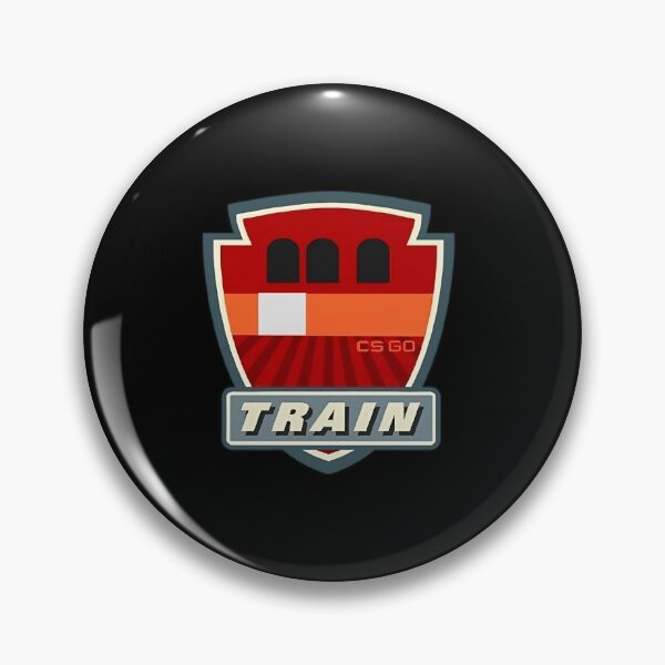 Item preview, CSGO Train Map Badge Icon Counter Strike Image designed and sold by Gamify Store.