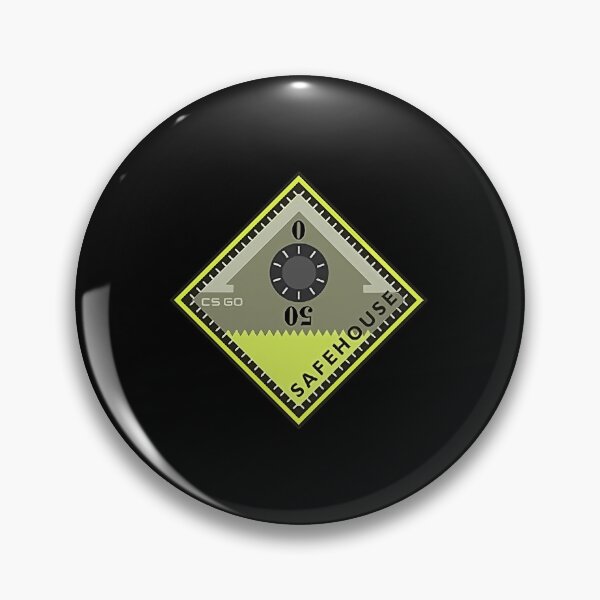 Item preview, CSGO SafeHouse Map Badge Icon Counter Strike Image designed and sold by Gamify Store.