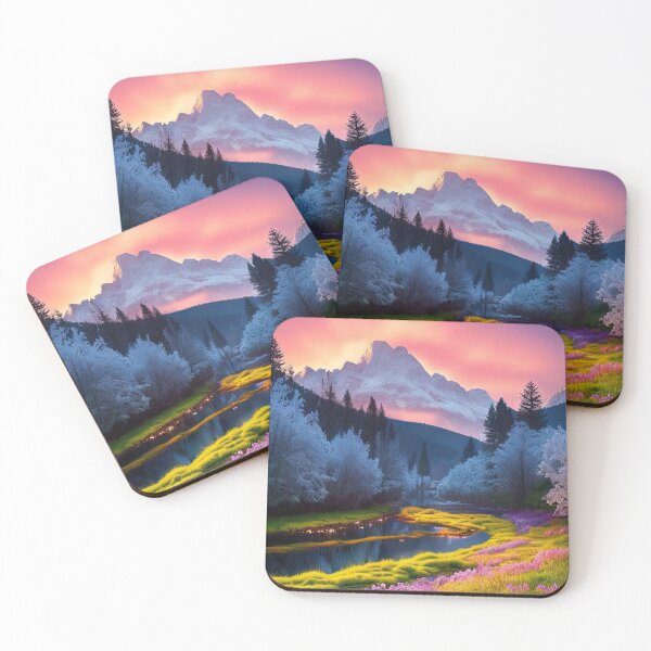 Item preview, Mysterious elven forest with a calm river designed and sold by EG Creativity Art.