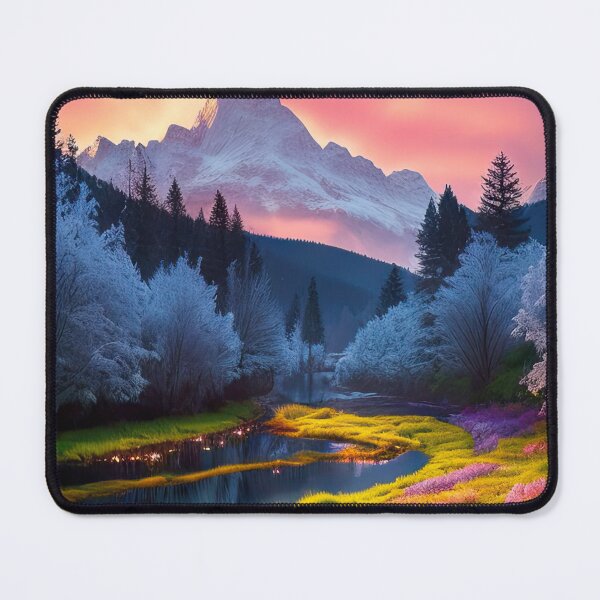Item preview, Mysterious elven forest with a calm river designed and sold by EG Creativity Art.