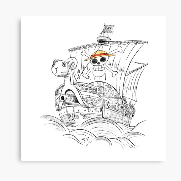 One Piece Going Merry design - Firze Crescent Art - Digital Art,  Entertainment, Television, Anime - ArtPal