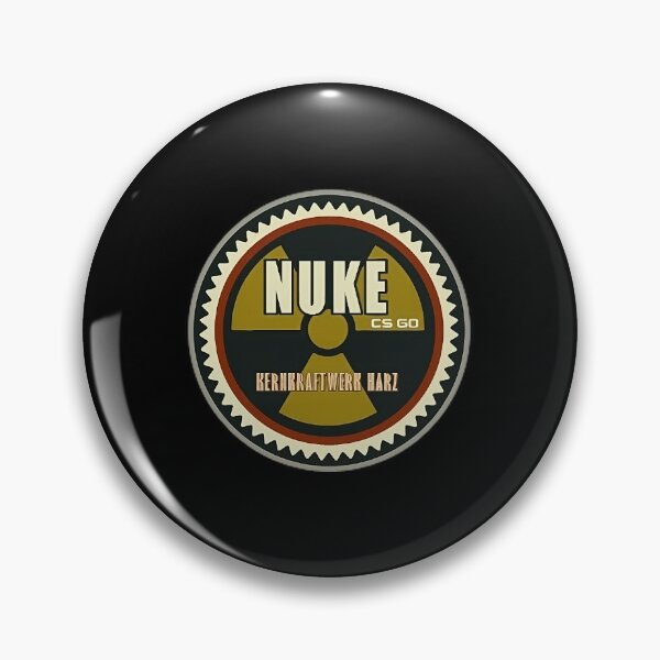 Item preview, CSGO Nuke Map Badge Icon Counter Strike Image designed and sold by Gamify Store.