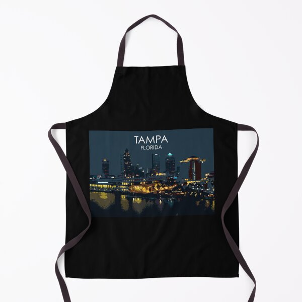 Item preview, Tampa, Florida, USA, Print designed and sold by summattodraw.