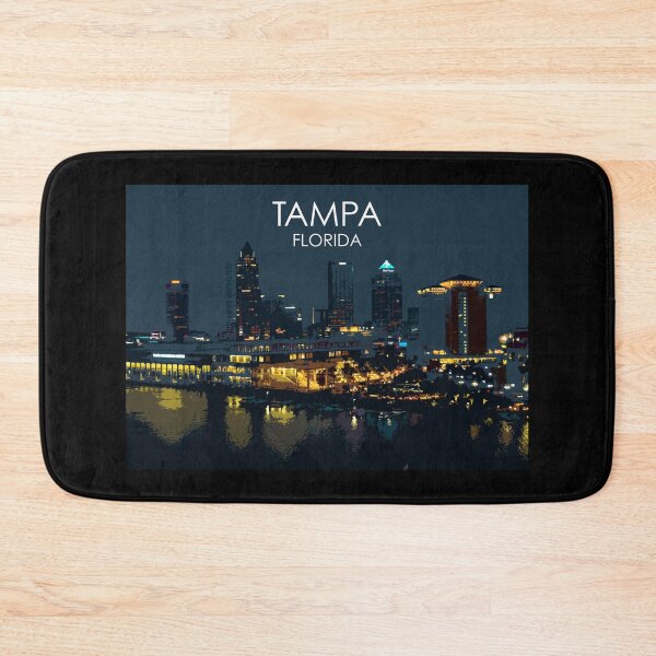 Item preview, Tampa, Florida, USA, Print designed and sold by summattodraw.