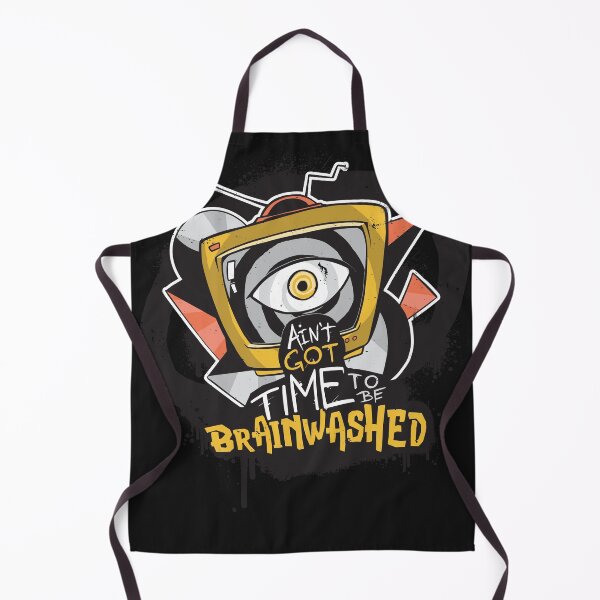 Item preview, No time for media brainwashing designed and sold by ChrisFeil.
