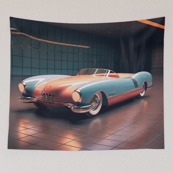 Item preview, Elegancia futurista - 1954 Oldsmobile F-88 Concept Car, innovación automotriz designed and sold by Dubage603.