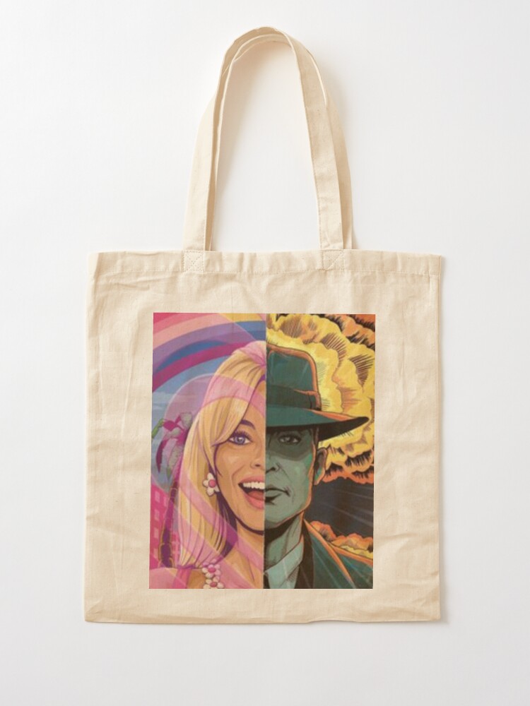 Double Face Shopping Tote Shoulder Bag