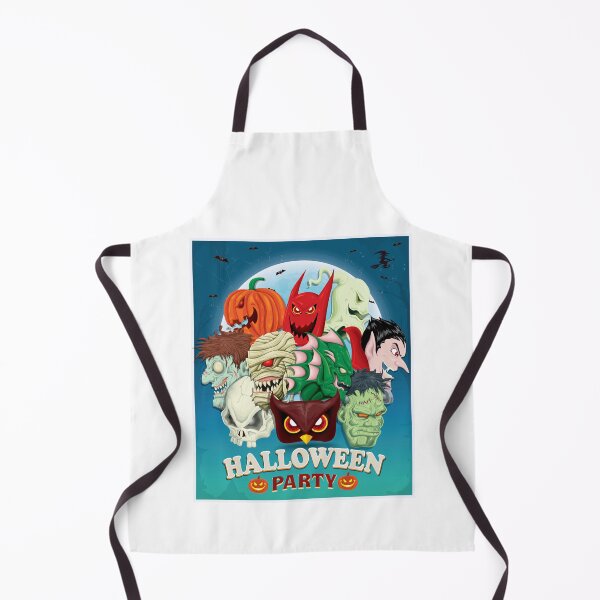 Item preview, terrifying cartoon group on Halloween night designed and sold by quanlh.