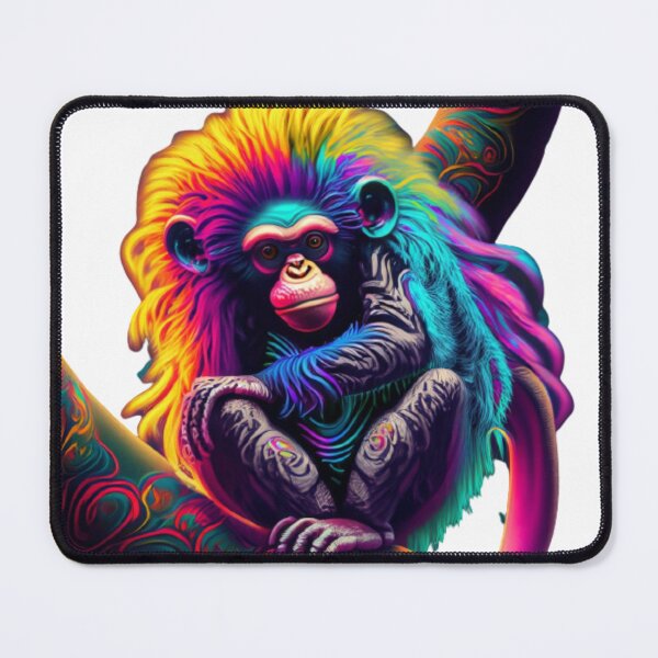 Item preview, Psychedelic monkey designed and sold by Jurke-333.