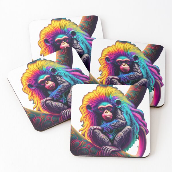 Item preview, Psychedelic monkey designed and sold by Jurke-333.