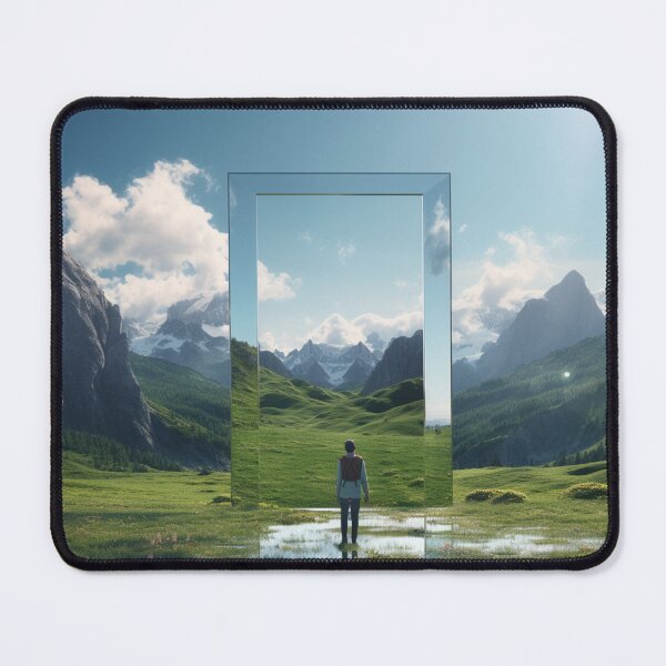Item preview, Mountain landscape in matrix designed and sold by AI-G-I-.