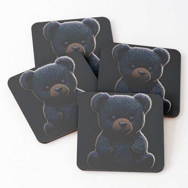 Item preview, Black Teddy Bear designed and sold by TeddyPrint.