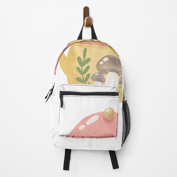 Item preview, Yellow cartoon pot with mushroom designed and sold by sasithornillustration.