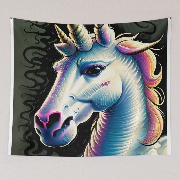 Item preview, ''Unicorn, mythological creature'' designed and sold by OsvaldoRamosArt.