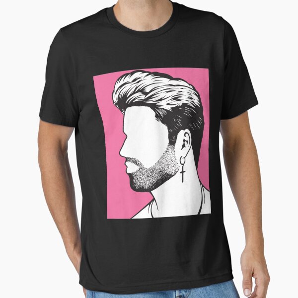 Item preview, Pink background George michael image black gift  designed and sold by ZonnebeldPraye.