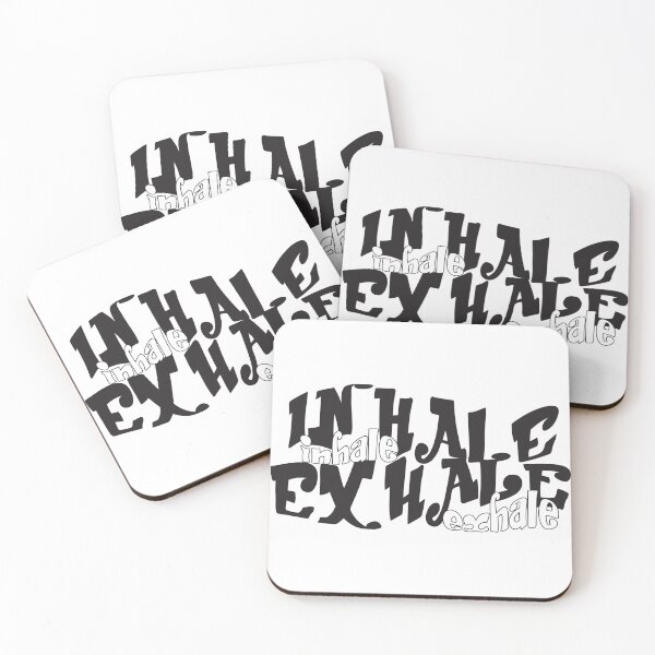 Item preview, inhale exhale designed and sold by wish-op13.