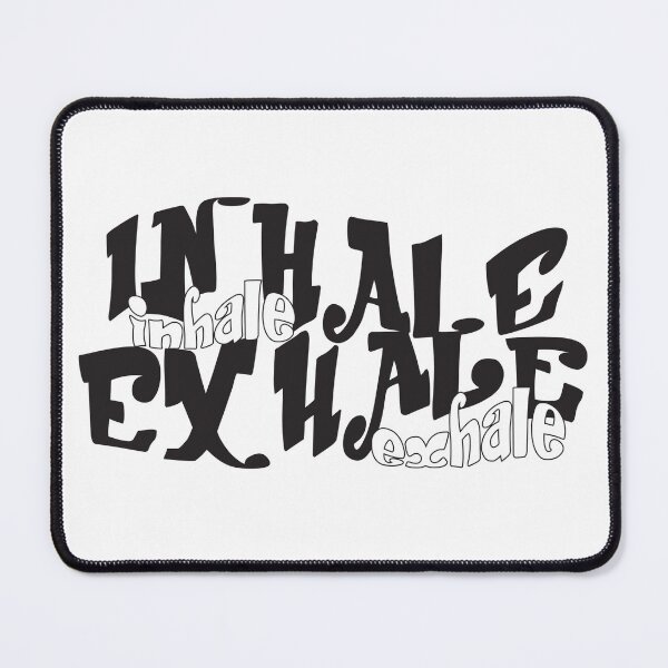 Item preview, inhale exhale designed and sold by wish-op13.