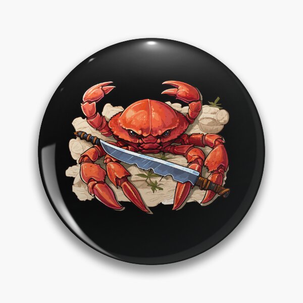 Item preview, Crab With Knife designed and sold by ImageTcraft.