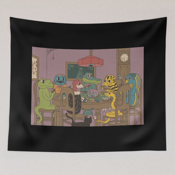 Item preview, King Gizzard and The Lizard Wizard Poker designed and sold by Eyelander117.