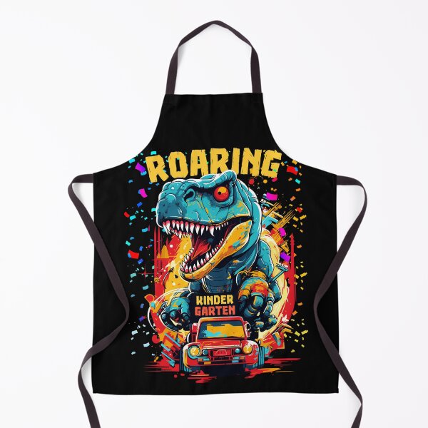 Item preview, Roaring Into Kindergarten Dinosaurs Kids Mom Back to school designed and sold by R-RHAPSODY.
