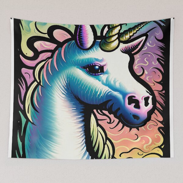 Item preview, ''Unicorn, mythological creature'' designed and sold by OsvaldoRamosArt.