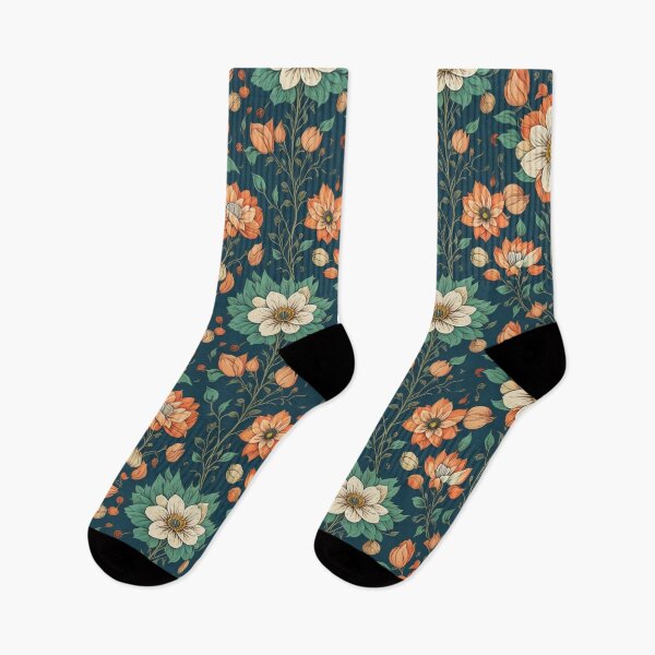 Item preview, Seamless Retro Floral Pattern designed and sold by kiyaansh16.